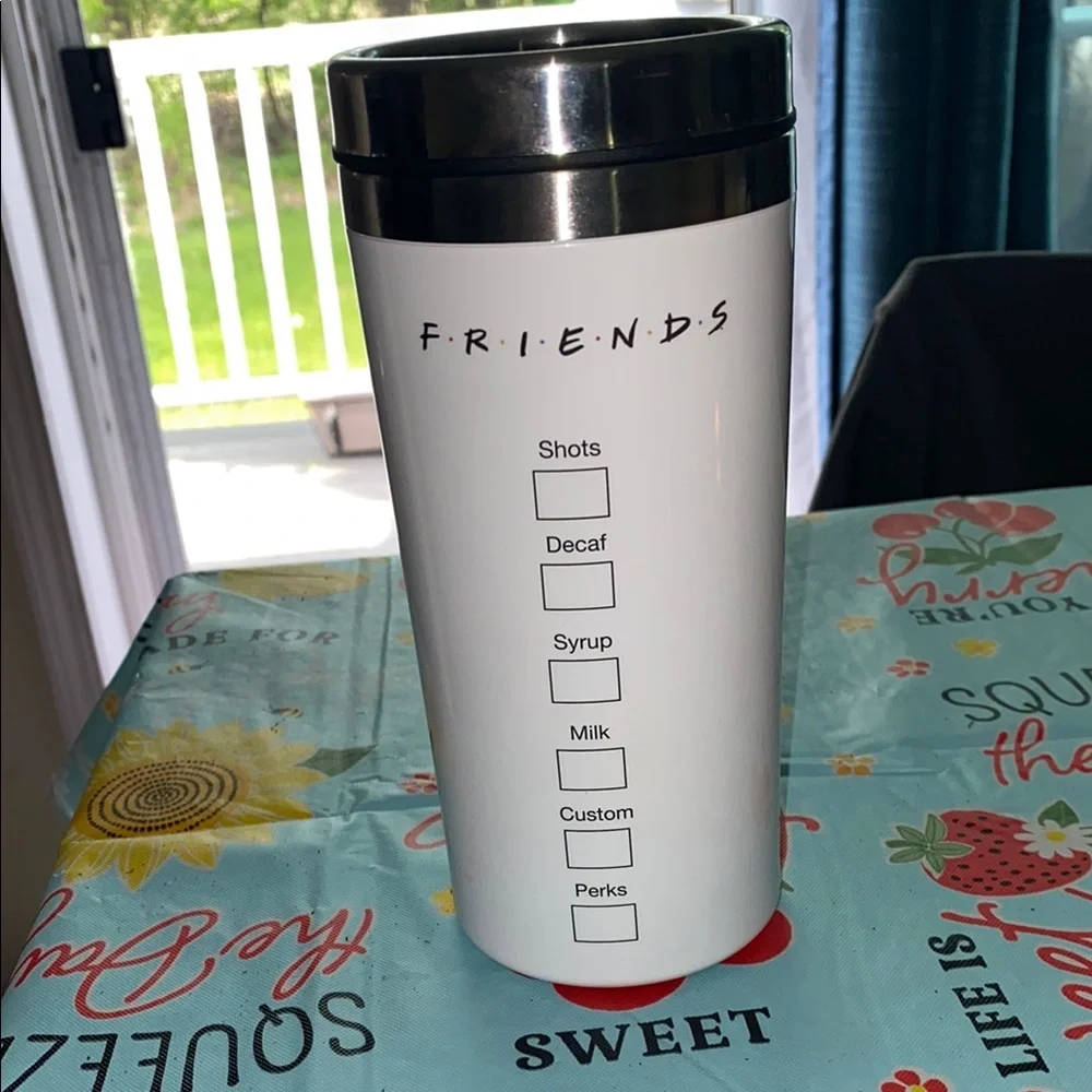 NWOT Friends Central Perk Travel Mug - Picture 2 of 6